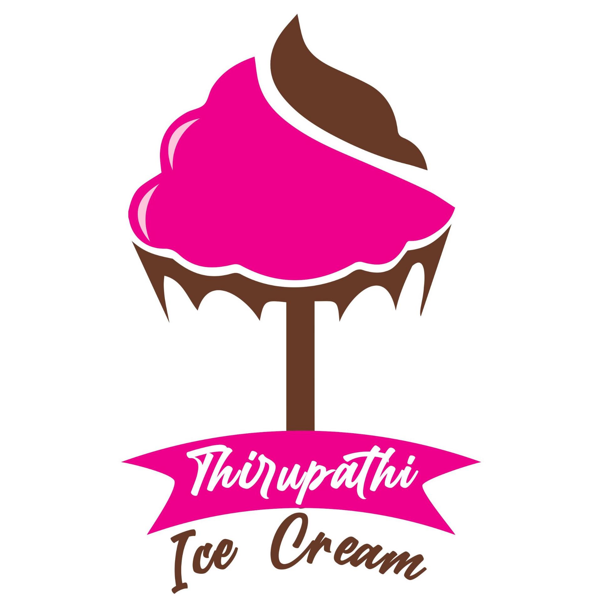 Premium Vector | Ice cream brand logo design template